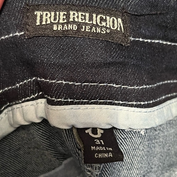 True Religion Denim Cargo Midi Skirt NWT Y2K Cotton Streetwear Dark Wash - Picture 16 of 16